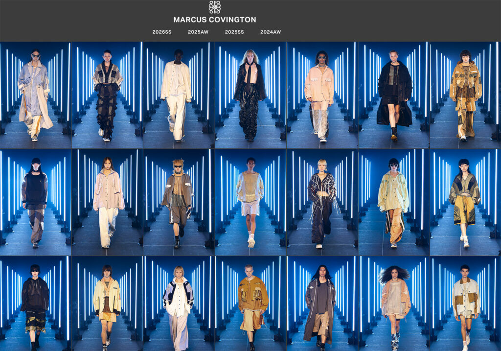 MARCUS COVINGTON2024S/S 東京ファッションウィーク